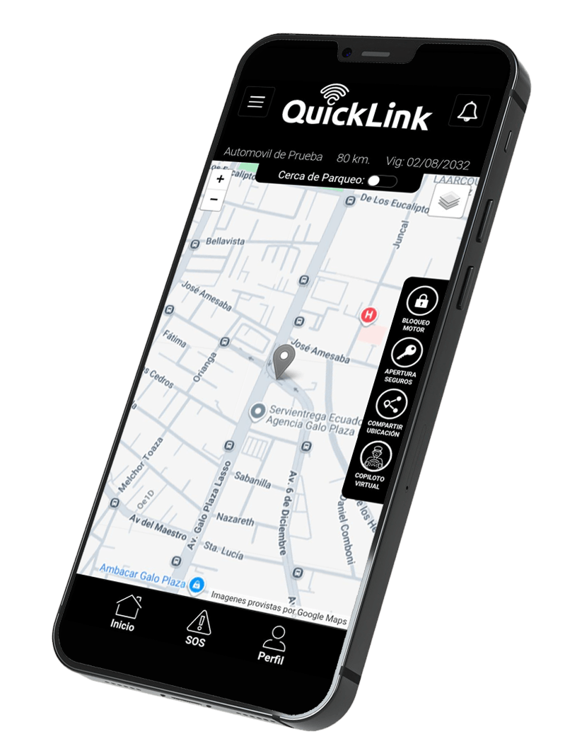 Funciones de la aplicación Quicklink